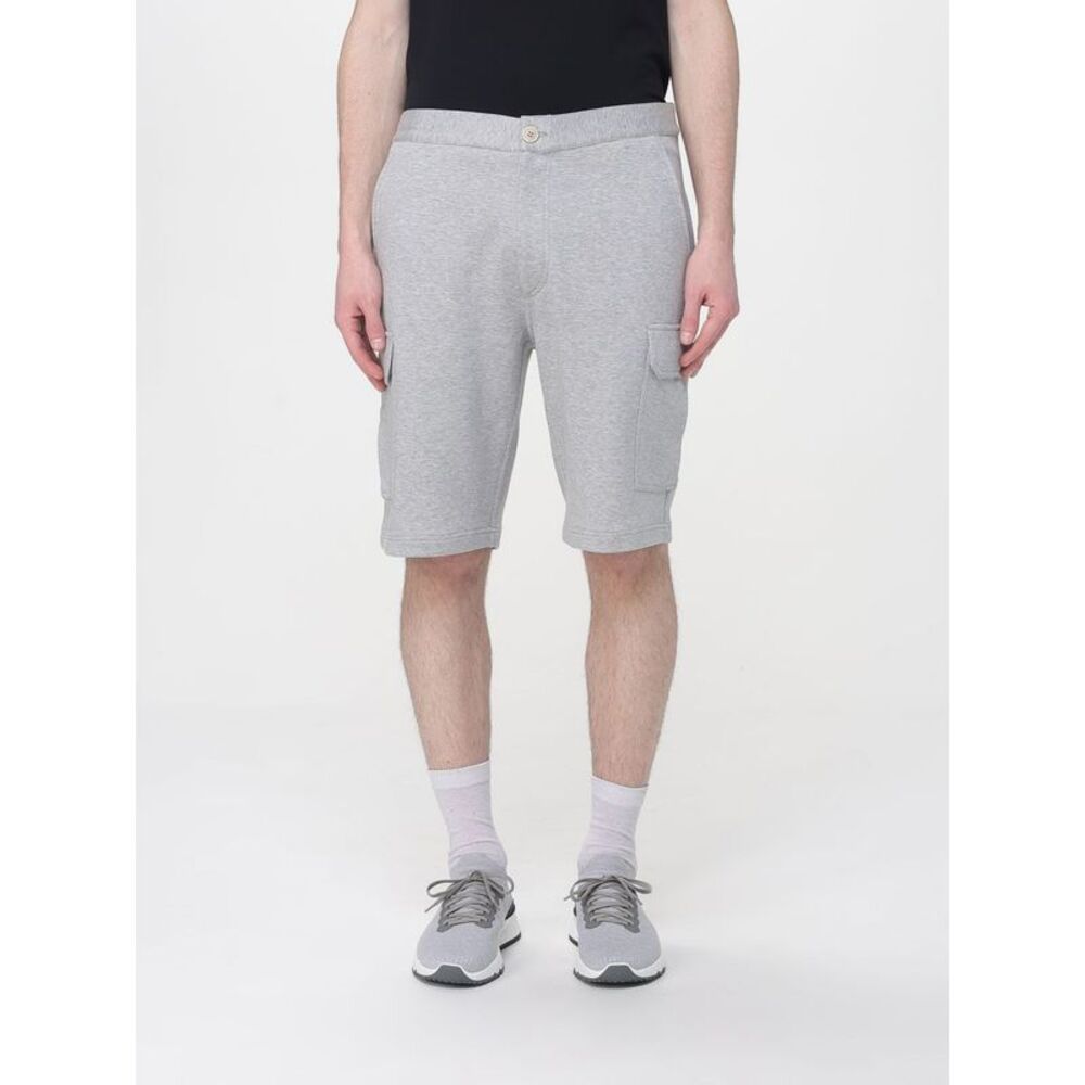 Brunello Cucinelli Shorts Men Grey